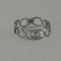 18ct white gold wedding ring