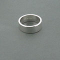 Mans wedding ring in Silver