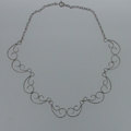 Necklace based on celtic swirls