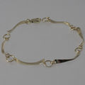 9ct yellow gold bracelet