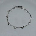 9ct white gold bracelet