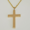 Heavy gold cross