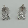 18 Ct White Gold Diamond Earrings