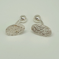 Silver cufflinks 