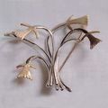 Symbolic daffodile brooch 