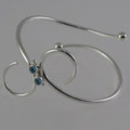 Silver bangle