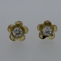 18ct diamond earrings