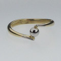 Gold bead ring