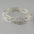 Silver bangle