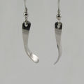 Silver Falling seed earrings