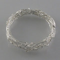 Silver bangle 